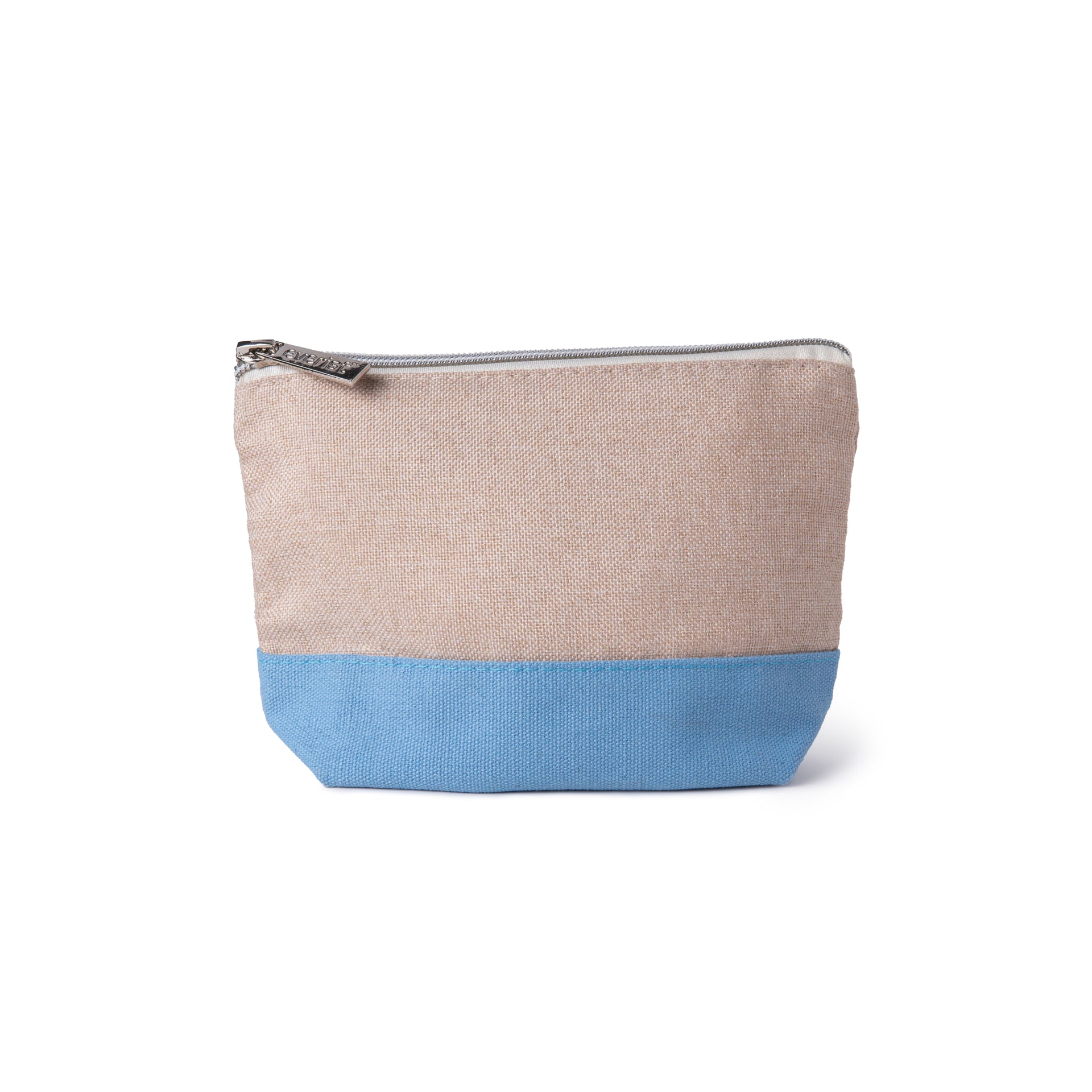 Everist Small Jute Travel Pouch in Blue
