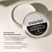 The Exfoliating Body Wash Concentrate Tin