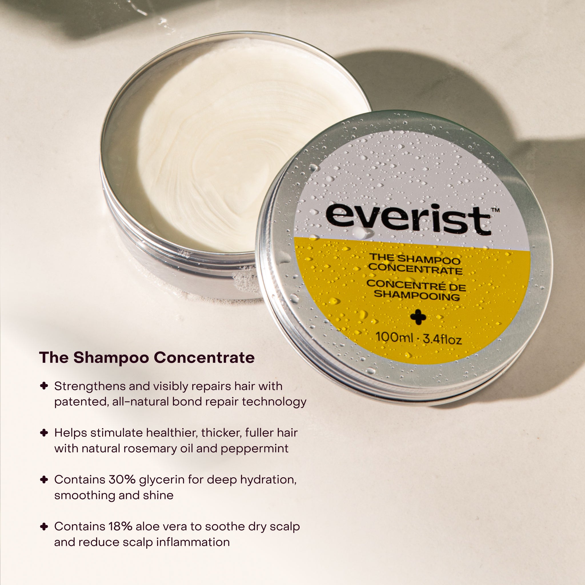 The Shampoo Concentrate Tin