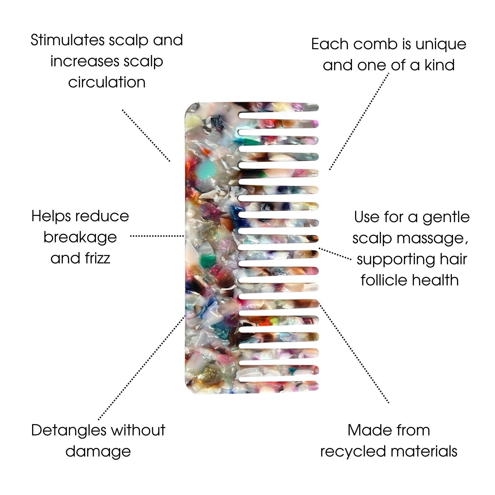 The Confetti Comb